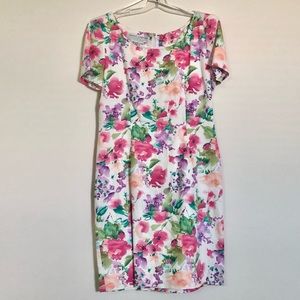 Maggie London Floral Dress
